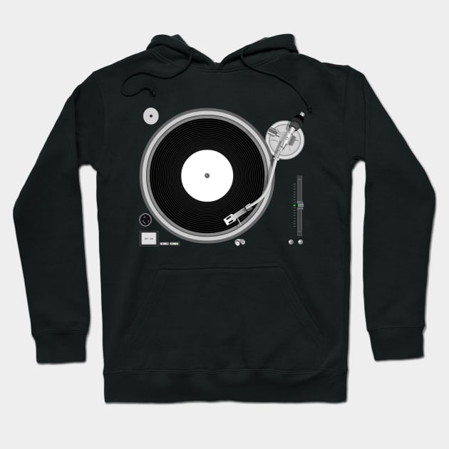 TURNTABLE Hoodie by AnishaCreations